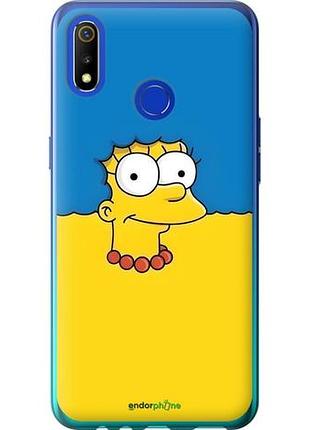 Чехол на realme 3 мардж флаг украины риалми 3