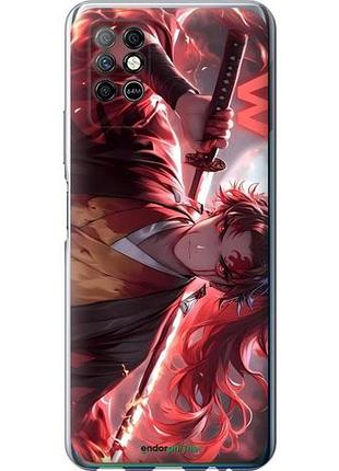 Чохол на infinix note 8 аніме воїн
