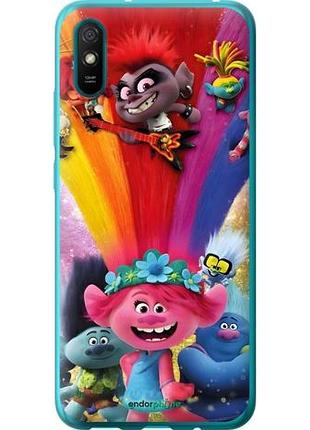 Чехол на xiaomi redmi 9a троли сяоми редми 9а