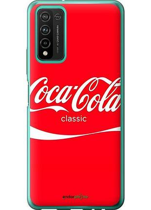 Чехол на huawei honor 10x lite кока кола хуавей хонор 10х лайт