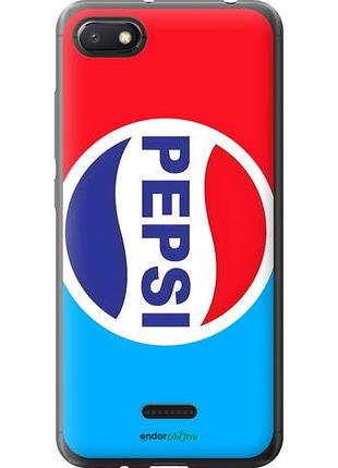 Чехол на xiaomi redmi 6a пепси сяоми редми 6а