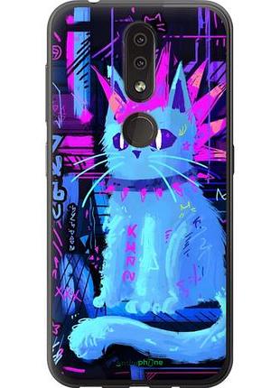 Чехол на nokia 4.2 кот панк
