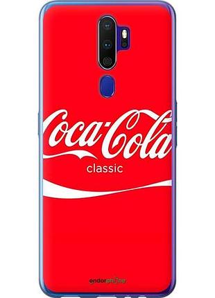 Чехол на oppo a9 2020 кока кола
