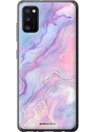 Чехол на samsung galaxy a41 a415f нежный мрамор самсунг а41 а415ф