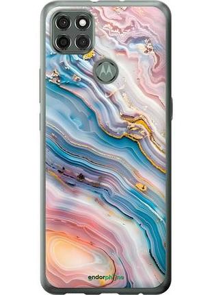 Чохол на motorola g9 power мармур красивий
