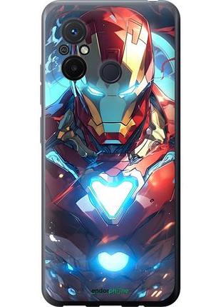 Чехол на xiaomi redmi 12c железный человек сяоми редми 12с