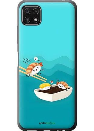 Чехол на samsung galaxy a22 5g a226b суши самсунг а22 5г а226б