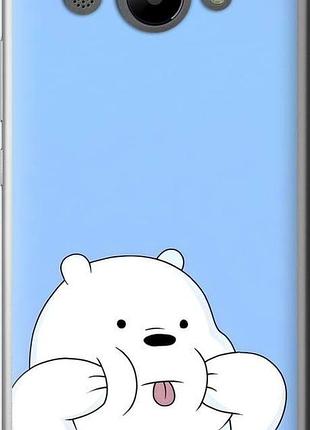 Чехол на huawei y3 2017 милый мишка хуавей у3 2017