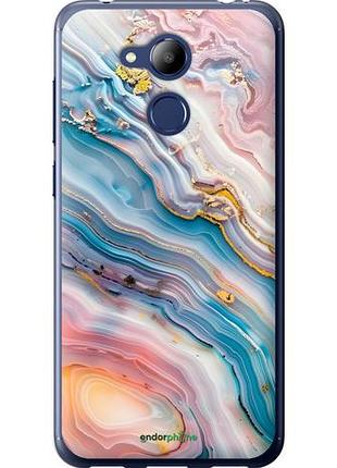 Чехол на huawei honor 6c pro мрамор красивый хуавей хонор 6с про