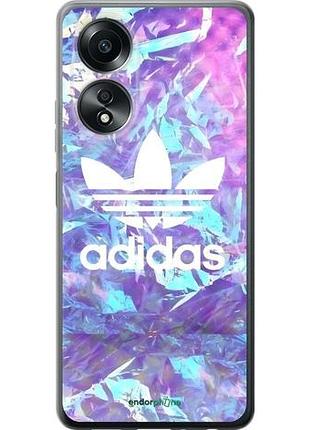 Чехол на oppo a58 4g адидас оппо а58 4г