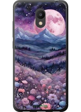 Чехол на meizu m6 ночь луна арт мейзу м6