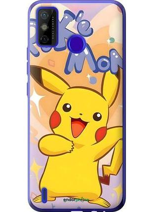 Чехол на tecno spark 6 go ke5 пикачу