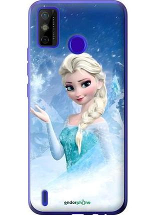 Чехол на tecno spark 6 go ke5 эльза текно спарк 6 гo ке5