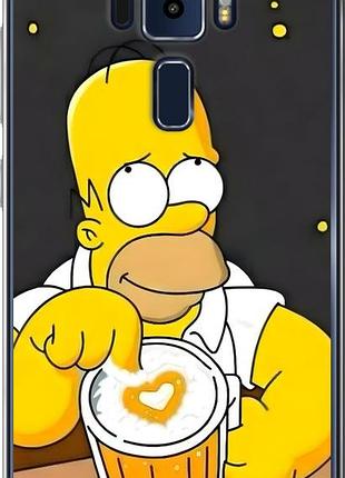 Чехол на asus zenfone 3 ze520kl гомер пиво