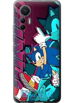 Чехол на xiaomi 12 lite соник sonic сяоми 12 лайт