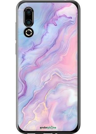 Чехол на meizu 16s нежный мрамор мейзу 16с