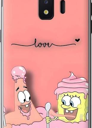 Чехол на samsung galaxy j2 core спанч боб, sponge bob самсунг й2 кор