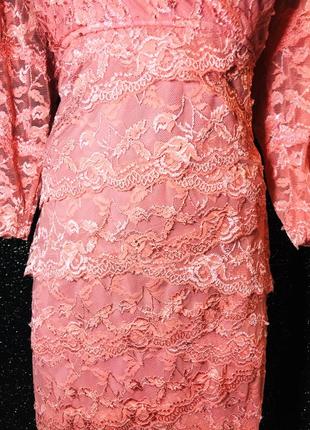 Ніжне плаття з мережива colleen lopez collection4 фото