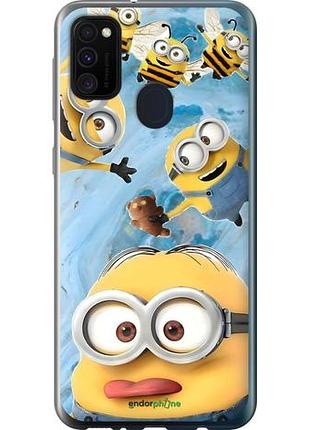 Чехол на samsung galaxy m21 m215f миньоны самсунг м21 м215ф
