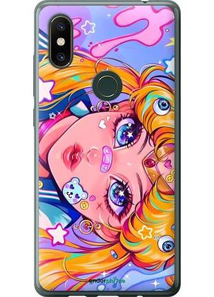 Чехол на xiaomi mi mix 2s сейлор мун 4