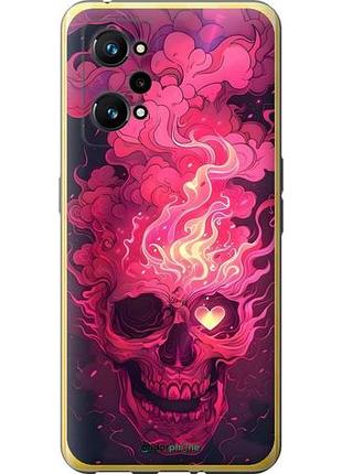 Чехол на realme gt neo 3t череп арт риалми гт нeo 3т
