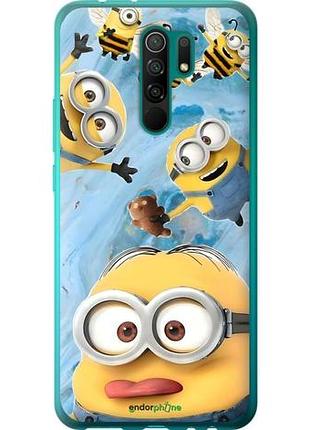 Чехол на xiaomi redmi 9 миньоны сяоми редми 9