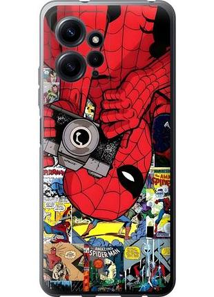 Чехол на xiaomi redmi note 12 4g человек паук, spiderman 2 сяоми редми ноут 12 4г 2