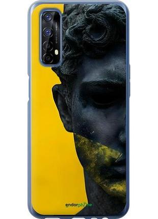 Чехол на realme 7 статуя арт