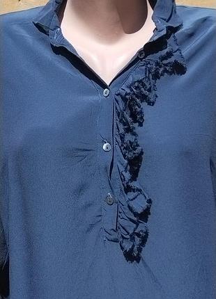 Her shirt блуза віскоза, шовк, xs.італія.