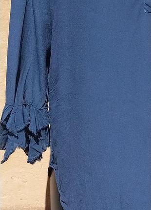 Her shirt блуза вискоза, шелк, xs.италия. 4