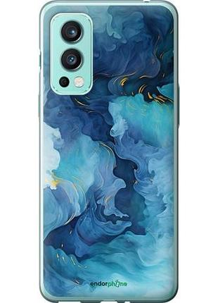 Чехол на oneplus nord 2 акварель 1+ норд 2