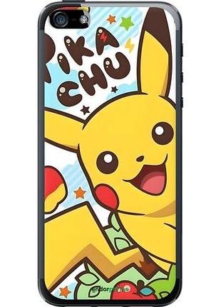 Чехол на iphone se пикачу 2