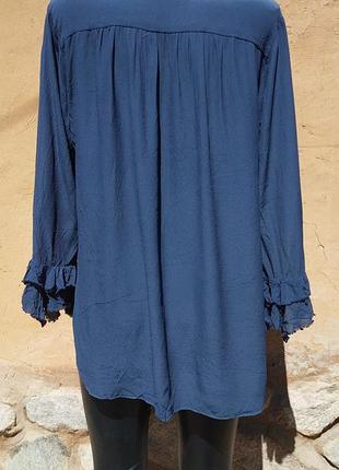 Her shirt блуза вискоза, шелк, xs.италия. 5