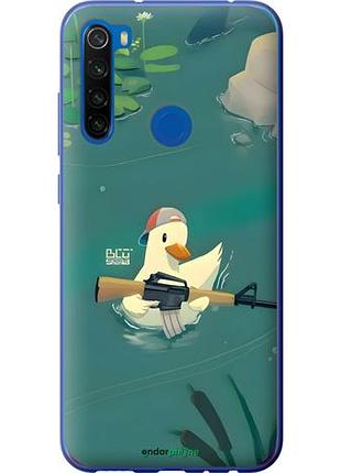 Чехол на xiaomi redmi note 8t уточка с автоматом сяоми редми ноут 8т