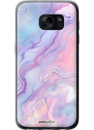 Чехол на samsung galaxy s7 g930f нежный мрамор самсунг с7 г930ф