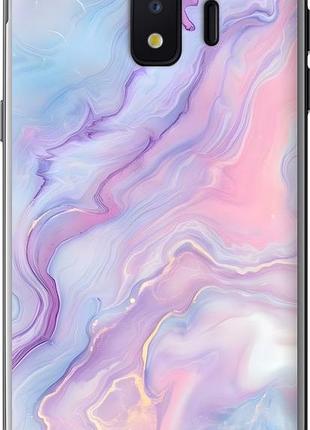 Чехол на samsung galaxy j2 core нежный мрамор самсунг й2 кор