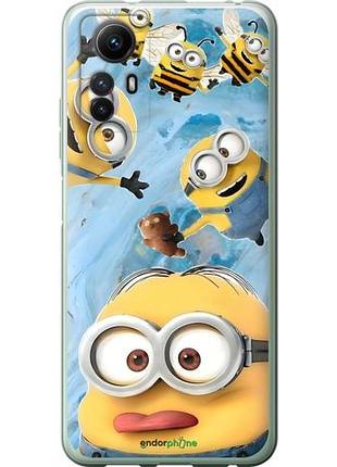 Чехол на xiaomi redmi note 12s миньоны сяоми редми ноут 12с