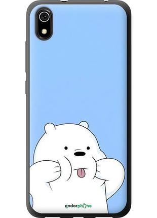 Чехол на xiaomi redmi 7a милый мишка сяоми редми 7а