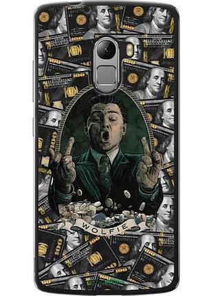 Чехол на lenovo a7010 дикаприо – волк с уолл-стрит леново а7010
