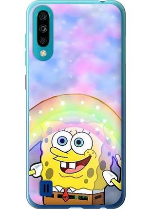 Чехол на zte blade a7 2020 спанч боб