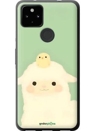 Чохол на google pixel 5a барашок і циплівок