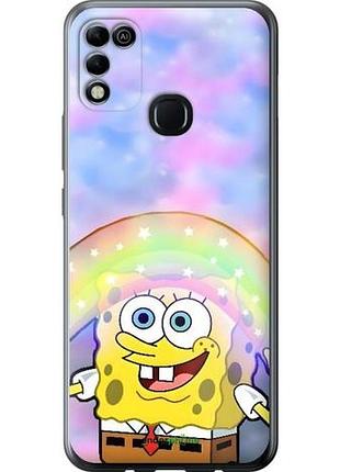 Чехол на infinix hot 11 play спанч боб, sponge bob инфикс хот 11 плей