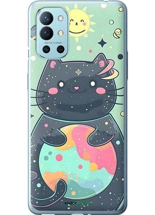 Чохол на oneplus 9r милий котик