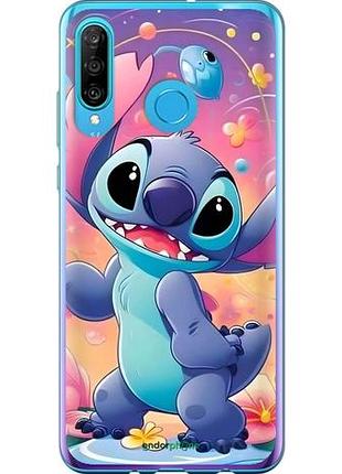 Чехол на huawei p30 lite стич 2 хуавей п30 лайт2