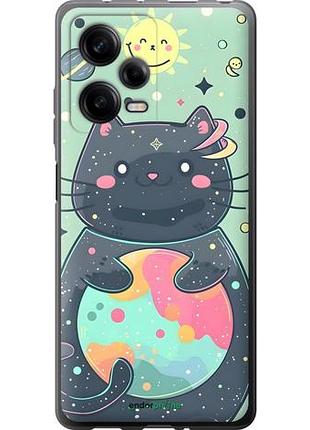 Чехол на xiaomi redmi note 12 pro 5g милый котик сяоми редми ноут 12 про 5г
