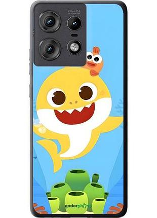 Чехол на motorola edge 50 pro 5g бейби шарк моторола эдж 50 про 5г