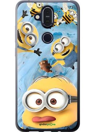 Чехол на nokia 8.1 миньоны нокиа 8.1