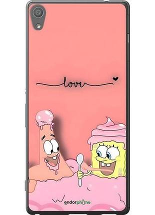 Чехол на sony xperia xa ultra dual f3212 спанч боб, sponge bob сони эксперия ха ультра дуал ф3212