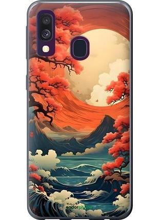 Чехол на samsung galaxy a40 2019 a405f природа японии самсунг а40 2019 а405ф