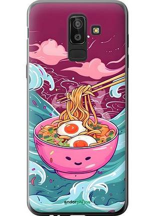 Чехол на samsung galaxy j8 2018 рамен
